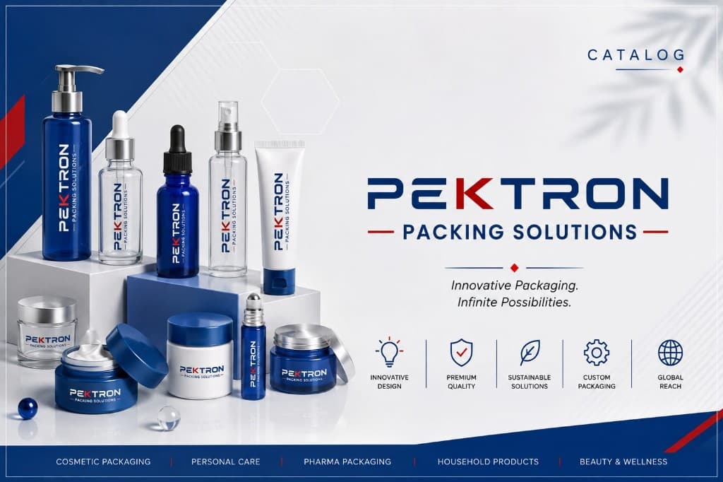 Pektron packing solutions — bottles, jars, pumps and cosmetic containers